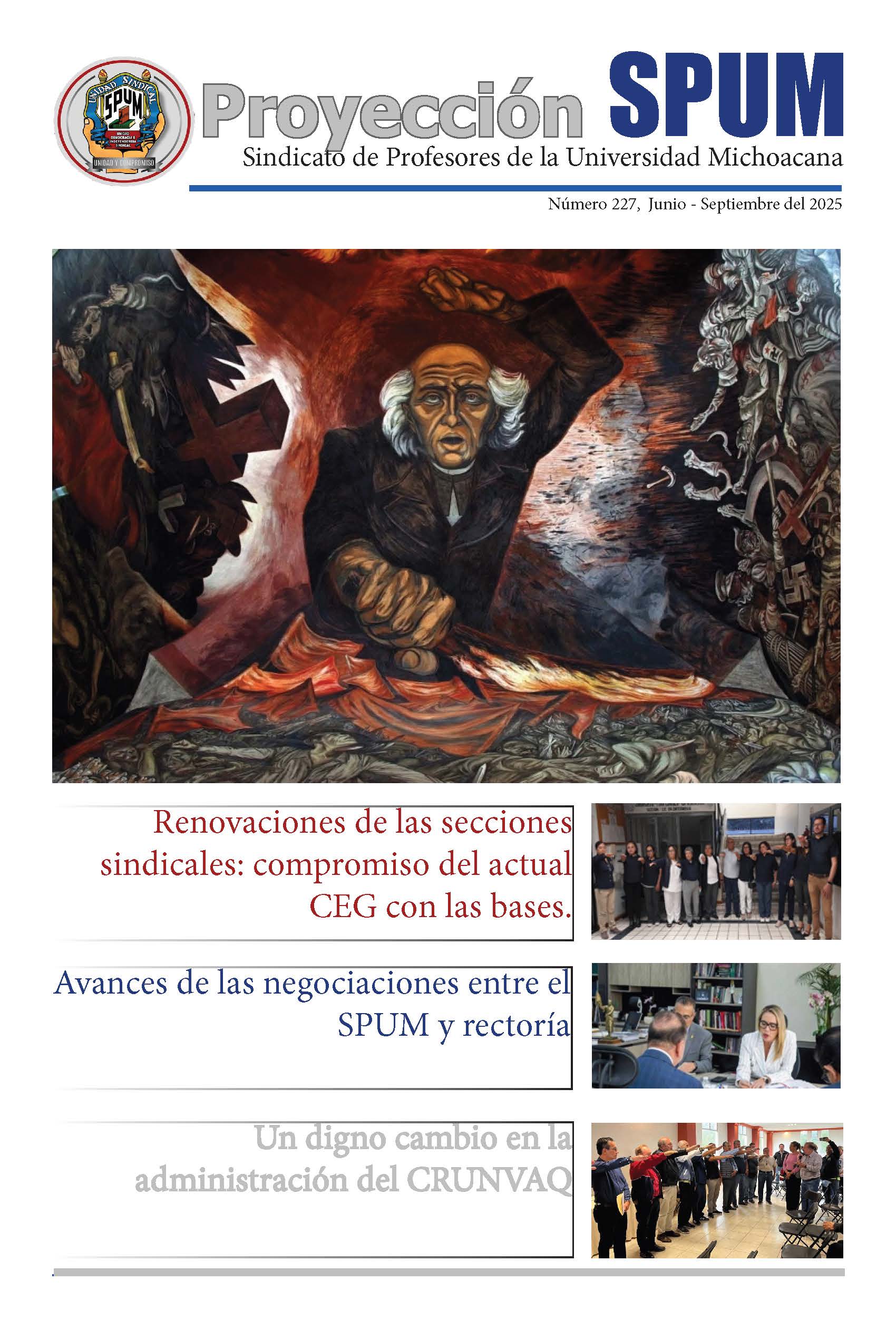 Periódico Proyección SPUM No. 227