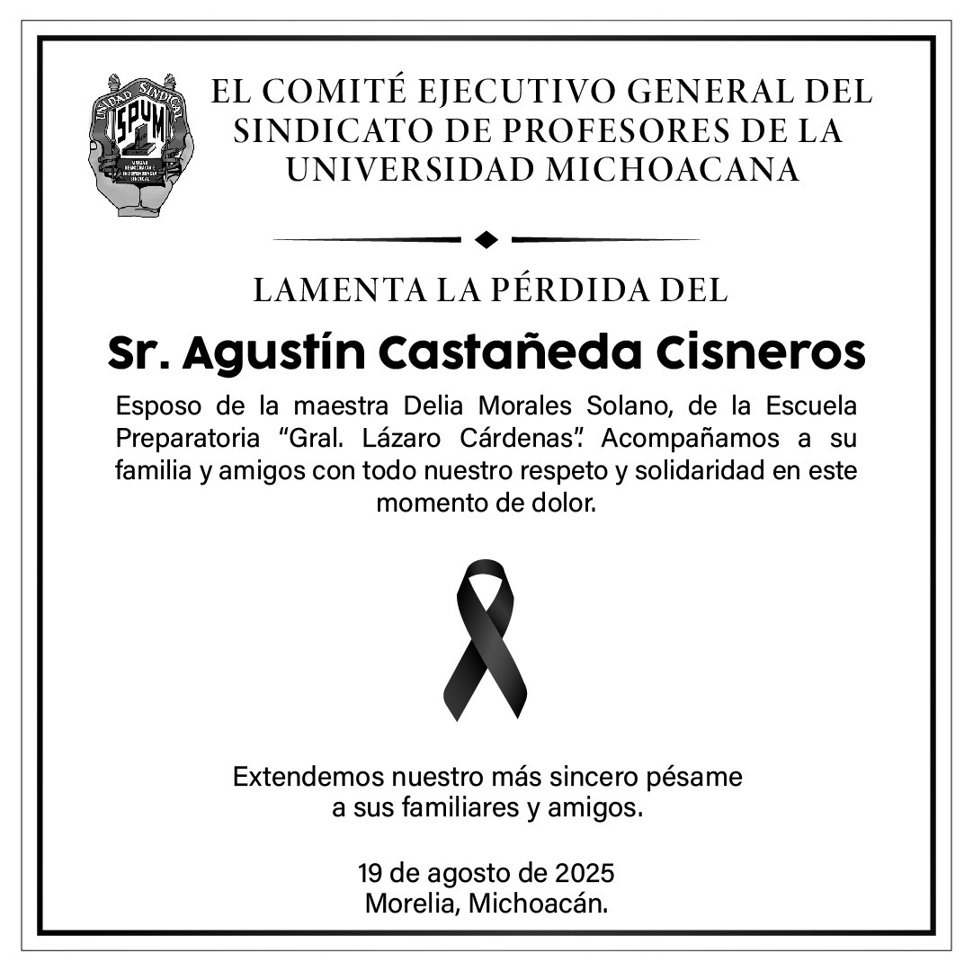 Sr Agustín Castañeda Cisneros